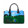Borsa dipinta a mano - I papaveri di Monet