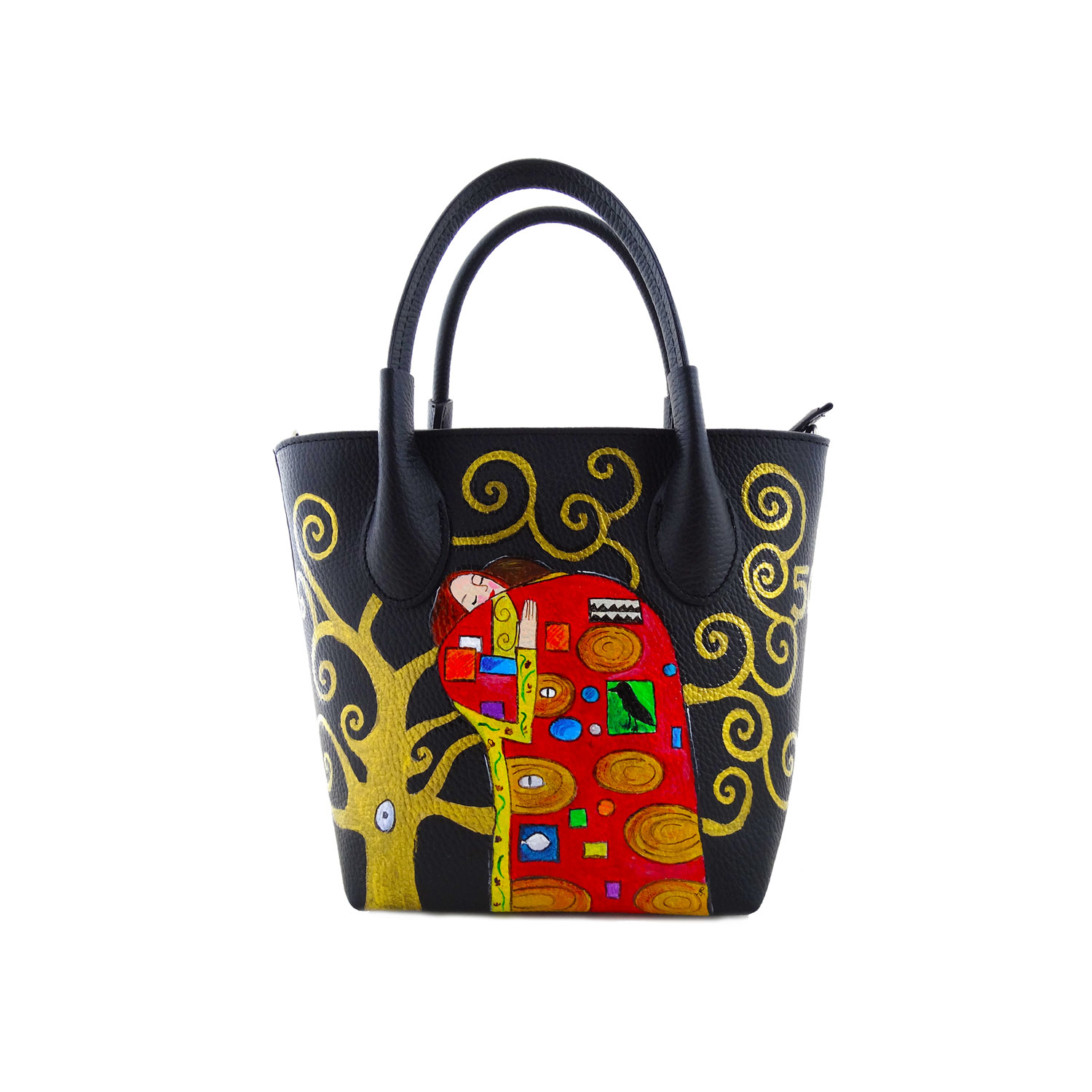 Hand Painted Bag The Embrace By Klimt