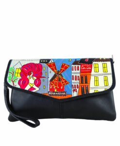 Borsa dipinta a mano – Moulin Rouge