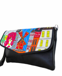 Borsa dipinta a mano – Moulin Rouge