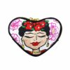 Portamonete dipinto a mano - I Love Frida Kahlo
