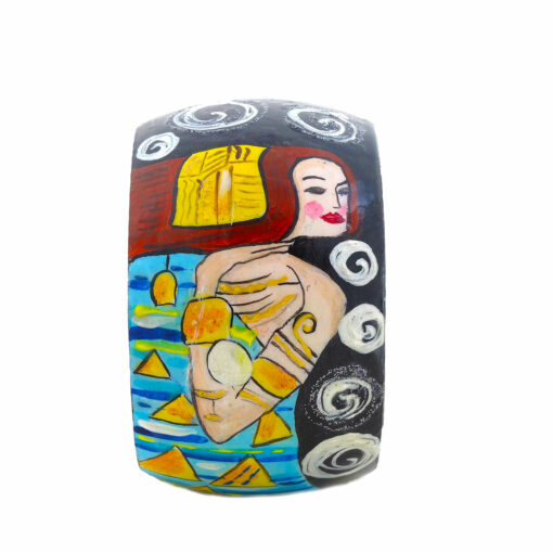 Bracciale dipinto a mano –  L’ attesa (Expectation) di Klimt