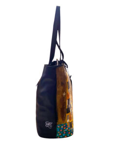 Borsa dipinta a mano – Il bacio di Gustav Klimt