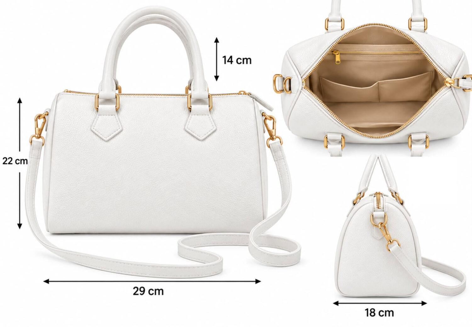 Collage-misure-borsa Dimensioni
