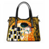 Borsa dipinta a mano – Il bacio di Klimt