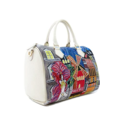 Borsa dipinta a mano – Moulin Rouge