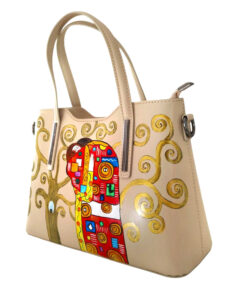 Borsa dipinta a mano – L’Abbraccio di Klimt