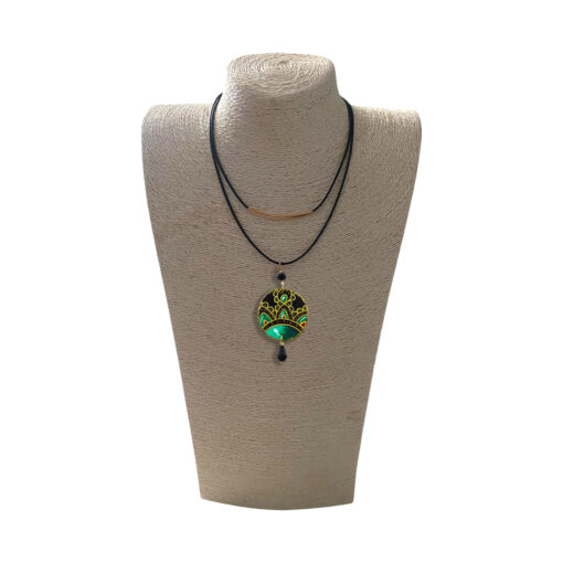 Collana dipinta a mano – Decorazione ceramica di Vietri