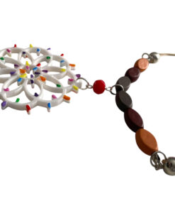 Collana dipinta a mano – Luminarie Salentine Color