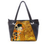 Borsa in pelle dipinta a mano – Il bacio di Gustav klimt