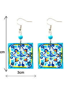 Orecchini dipinti a mano – Maioliche Mediterranee
