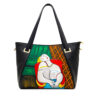 Borsa in pelle dipinta a mano – Il sogno di Picasso