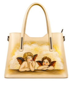 Borsa dipinta a mano –  Cherubini di Raffaello Sanzio