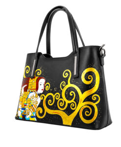 Borsa dipinta a mano – L' albero della vita di Gustav Klimt