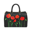 Borsa in pelle dipinta a mano – Tulipani rossi